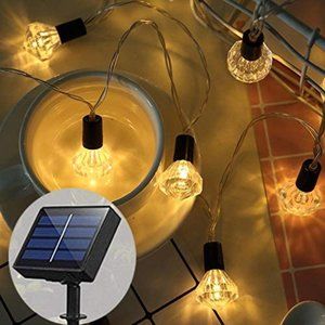 WarmWhite LED Modes Diamond Lights